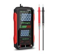 Vocdikficy Voltmetro USB con Schermo LCD da 4,8 Pollici Multi Tester Tester di Tensione di e Capacità