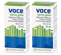 Voce Spray Gola 15 Ml 2x15 ml Spray orale