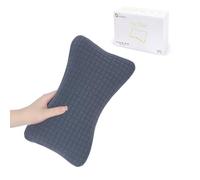 vocheer Mini cuscino da viaggio 28 x 17,8 cm, piccoli cuscini per dormire, cuscini piccoli per collo, polso, lombare e ginocchio, cuscino per animali domestici, in cotone, sfoderabile, lavabile in