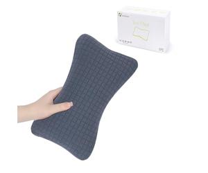 vocheer Mini cuscino da viaggio 28 x 17,8 cm, piccoli cuscini per dormire, cuscini piccoli per collo, polso, lombare e ginocchio, cuscino per animali domestici, in cotone, sfoderabile, lavabile in