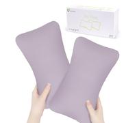 vocheer Mini cuscino da viaggio 28 x 17,8 cm, piccoli cuscini per dormire, piccoli cuscini per collo, polso, lombare e ginocchio, cuscino per animali domestici, in cotone, fodera rimovibile, lavabile