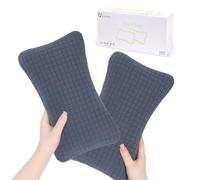 vocheer Piccoli cuscini per dormire, 28 x 17,8 cm, mini cuscino da viaggio, piccoli cuscini per collo, polso, lombare e ginocchio, cuscino per animali domestici, in cotone, lavabile in lavatrice, blu