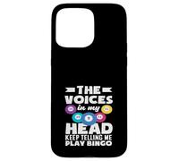 Voci Giocatore di Bingo Nella Mia Testa Continuano A Dicermi Giocare Bingo Custodia per iPhone 15 Pro Max