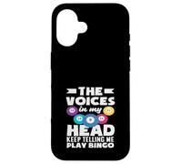 Voci Giocatore di Bingo Nella Mia Testa Continuano A Dicermi Giocare Bingo Custodia per iPhone 16