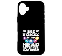Voci Giocatore di Bingo Nella Mia Testa Continuano A Dicermi Giocare Bingo Custodia per iPhone 16 Plus