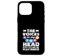 Voci Giocatore di Bingo Nella Mia Testa Continuano A Dicermi Giocare Bingo Custodia per iPhone 16 Pro Max