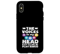 Voci Giocatore di Bingo Nella Mia Testa Continuano A Dicermi Giocare Bingo Custodia per iPhone X/XS