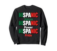 Voci ispaniche Power Pride Apparel Mexican Heritage Colors Felpa