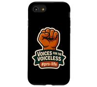 Voci per i senza voce Pro-Life Unborn Pro Life Vintage Custodia per iPhone SE (2020) / 7/8