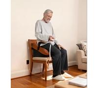 VOCIC Supporto elettrico per sollevamento del sedile, capacità di 181,4 kg, supporto con telecomando cablato, per sedersi comodamente per ore, sollevatore portatile per anziani e anziani (AX16)