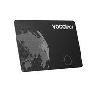 VOCOlinc Air Card Tag Compatibile con Android Google Funzioni Trova o iOS Apple Dov'è App, Ricaricabile Wallet Tracker Card Bluetooth Localizzatore per Portafoglio/Bagaglio/Zaino Borsa, 1 Pezzi