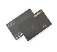 VOCOlinc Scheda di tracciamento del portafoglio ultrasottile, Smart Tag di tracciamento in tempo reale, Tracker del portafoglio, Associazione Bluetooth Trova il mio, Trova oggetto, Localizzatore di