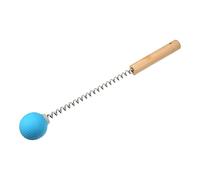 VOCOSTE Palmare Massaggiatore con Singolo Attivatore Punto, Legno Molla TPR, Blu