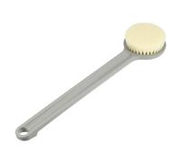 VOCOSTE Spazzola per il corpo, spazzola da bagno con manico lungo per doccia, 1.18" Grigio
