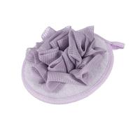 VOCOSTE Spugna per doccia corpo con guanti in rete e pallina da bagno a forma di fiore, 6,69"x5,12" Viola