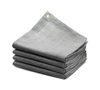 Vocray Rete oscurante al 90%, rete solare con occhielli da 200 g/m², traspirante, resistente ai raggi UV, protezione dal vento, tessuto ombreggiato per balcone, cortile, gazebo, giardino d'inverno