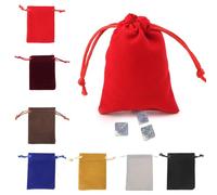 VOCUE Borse di alta qualità per carte di trasferimento, sacchetto di immagazzinaggio di gioielli, sacchetto di immagazzinaggio con coulisse, Kaki, 13*18cm