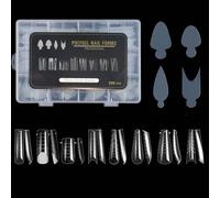 VOCUE Chiaro Full Duals Form French Tip Stickers Gel Art Mold Punte artificiali per estensione