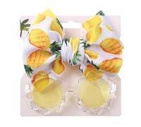 VOCUE Fascia per capelli con fiocco e 2 accessori per la testa del bambino, alla moda, accessori per capelli, accessori per foto da spiaggia
