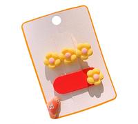 VOCUE Fermaglio per capelli da ragazza color caramella fragola/fiore forcina laterale clip acconciatura accessorio capretto fermagli per capelli Decori per capelli