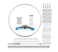 VOCUE Kit di riparazione per banjo in metallo, gancio rotondo, strumento di riparazione per banjo, accessori per principianti