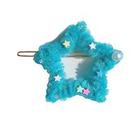 VOCUE Molla Peluche Stella Laterale Forcina per Donna Dolce Fascino Clip di Capelli Estetica Accessori Per Capelli