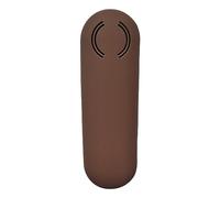 VOCUE Porta pennelli da trucco in silicone per pennelli da trucco, custodia da viaggio per pennelli da trucco, Marrone, 23.5*8cm