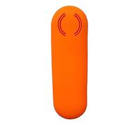 VOCUE Porta pennelli da trucco in silicone per pennelli da trucco, custodia da viaggio per pennelli da trucco, Arancione, 23.5*8cm