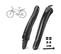 VODHXA Parafango Bici Set per Antimateria Steel City Frame - Belt Drive 2024, Bicicletta Mudguard Posteriore Anteriore Biciclette, Regolabile Parafanghi Bicicletta 24-29 Pollici,A
