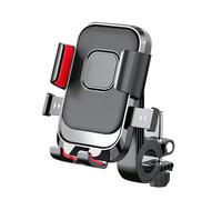 VODHXA Porta Cellulare Bici per Giant XTC Advanced SL, Porta Telefono Bici 360° Rotabile, Supporto Telefono Bicicletta Antivibrazione, Supporto per Telefono da Manubrio,B Black Red