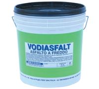 Vodiasfalt asfalto a freddo extra 10 kg mastice guaina per pavimentazioni muri