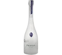 Vodka dalla Polonia Pravda 700 ml 40% | A Base di Segale e Grano, Gusto Morbido e Pastoso, Prodotta dal 1743, Sud della Polonia, Bottiglia Elegante
