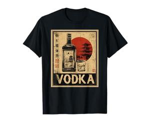 Vodka Giapponese Vintage Giappone Uomini Donne Maglietta