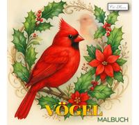 Vögel Malbuch: Entdecke die Vielfalt exotischer Arten mit filigranen Motiven zum Ausmalen