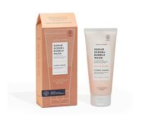 VOESH Sugar Scrub + Bubble Wash - Scrub Esfoliante & Detergente Corpo - Prodotto Vegano per il Corpo - Deterge, Esfolia e Idrata - Citrus Crush
