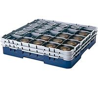Voetglazenkorf m/3 panni opzet 500 X 500 H 225 mm max 174 mm 25 comp. Cambro 25S638-186