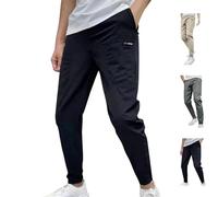Vogany Cargo Pants, Vogany Comfortable Cargo Pants with Great Storage Capacity, Cargohose Herren Stretch, Loose & Casual, Stretch And Flexible, Exceptional Comfort (Black,4XL)