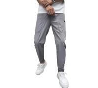 Vogany Cargo Pants, Vogany Comfortable Cargo Pants with Great Storage Capacity, Cargohose Herren Stretch, Loose & Casual, Stretch And Flexible, Exceptional Comfort (Grey,XL)