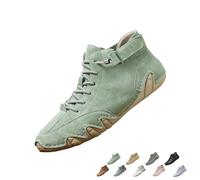 Vogany Shoes Women, Waterproof And Breathable Orthopedic Shoes, Arch Support, Vogany Boots for Outdoor, Reduces Walking Fatigue(Light Green,Numeric_40)