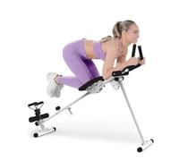 Vogatore 4 in 1 Attrezzatura per esercizi Multifunzionale Vogatore Silenzioso e pieghevole per allenamento addominali e rafforzamento del core