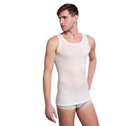 Vogatore Canotta Uomo Lana Cotone - 5, Ecru