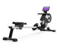 Capital Sports Vogatore, Vogatore per Un efficiente Allenamento della Forza, Vogatore, Home Trainer, Vogatore per casa 150 kg, Slitta in Alluminio 105 cm, Resistenza Magnetica a 8 Livelli, Nero