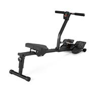 Vogatore Pieghevole Casa 12 Livelli Resistenza Display LCD Fitness Portata 120kg
