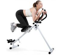 Vogatore Pieghevole, Multifunzione 4 in 1, Attrezzo per Glutei e Vogatore, Facile da Montare, per Allenamento di Braccia e Gambe, Fitness a Casa