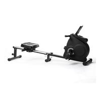 Vogatore Pieghevole per Casa con 8 Livelli di Resistenza, Vogatore Magnetico, Attrezzo per Allenamento di Glutei e Gambe, per Fitness a Casa