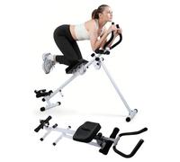 Vogatore Pieghevole per Casa, Multifunzione 4 in 1, Trainer Addominale e Vogatore, Regolabile e Silenzioso, per Allenamento Completo del Corpo, Fitness a Casa