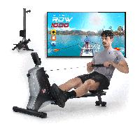 Vogatore Pieghevole Per Casa YM ROW 1000, Silenzioso Robusto Compatibile con APP