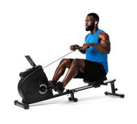 Vogatore Super Silenzioso, Vogatore Magnetico Domestico, Strumento Fitness per Cardio e Allenamento con Forza, Display LCD per Allenamento a casa, capacità di Peso 120 kg