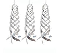 Vogelreflektoren - 40cm Hängender Spinner | PP Material Reflektierende Abwehr, 360 Grad Rotierender Vogelschreck Für Tauben Und Gänse, Dekorative Vogelabwehr Für Garten Balkon Dach Und Boote