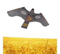 Vogelschreck Fliegender Drache - Falkendrachen Vogelschreck - Farm Protector Bird Scarer Kite - Multifunktionaler Reflektierender Feder-Kite aus Nylonnetz - Wetterfester Vogelabwehr-Drachen für Garten
